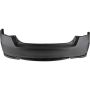 CAPA RR BUMPER COVER EX|EX-L|LX;SDN;4 CYL;SINGLE EXH;W/O PARK ASSIST;PRIME HONDA ACCORD 16-17
