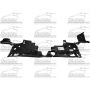 LOWER ENGINE COVER COUPE; 4 CYL; FRONT HONDA ACCORD 13-17