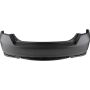 CAPA RR BUMPER COVER EX-L|SPORT; SEDAN; 6 CYL; DUAL EXH; W/O PARK ASSIST; PRIME HONDA ACCORD 16-17