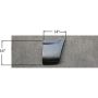LH FENDER LWR RR SEC DODGE P/U 72-80; RAMCHARGER/TRAIL DUSTER 74-80 (TRIM T OP OF PNL TO FIT 81-93)