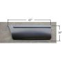 LH QUARTER PANEL LOWER FRONT SEC DODGE P/U 72-80