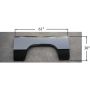 LH WHEEL OPNG REPAIR PANEL W/O GAS HOLE DODGE P/U/RAMCHARGER 81-93