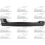 LH ROCKER PNL FACTORY STYLE 2 DR REG & EXT CAB W/O REAR DRS DODGE P/U R1500 94-01; R2500/3500 94-02