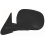 LH DOOR MIRROR PWR HTD TEXT BLK FLDG W/O TOW 6x9 OLD STYLE DODGE P/U R1500 98-01; R2500/3500 98-02