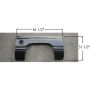 LH WHEEL OPNG REPAIR PANEL 8 FT BOX OLD STYLE DODGE P/U R1500 94-01; R2500/3500 94-02