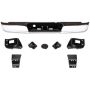RR STEP BUMPER ASSY FACTORY STYLE CHR W/ PADS&BRKTS DODGE P/U R1500 02-03; R2500/3500 03