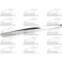 HOOD PANEL MOLDING FRONT MAZDA TRIBUTE 2001-2004