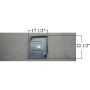 LH FRONT FLOOR FIREWALL EXT 22 IN. x 18 IN. MUSTANG 64-68; COUGAR 67-70