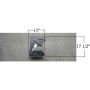 LH RR FENDER APRON MUSTANG/COUGAR 67-68