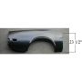 LH QUARTER PANEL SKIN MUSTANG HT/CONV 71-73