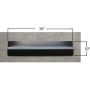FRONT DOORSKIN LOWER UNIV FORD P/U 67-72