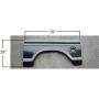 LEFT WHEEL OPNG REPAIR PANEL W/ SQUARE GAS HOLE FORD P/U 73-79; BRONCO 78-79