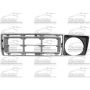 LH GRILLE 2 PC ARG/BLK FORD P/U 76-77