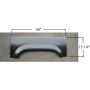 LH WHL OPNG REPAIR PNL UPR RANGER 83-88 (WILL NOT FIT 89-92 -- 3/8 DIFF IN LENGTH OF WHL ARCH AREA)