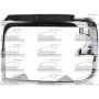 LH HEADLAMP DOOR CHR FORD P/U 92-98 (F150 92-96; F250/F350 92-98) ; BRONCO 92-96
