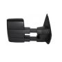 RH DOOR MIRROR TRAILER TOW TYPE PWR HEATED W/ MEMORY, SIGNAL & PUDDLE LMP CHR F150 08-14