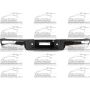 REAR BUMPER ASSEMBLY STYLESIDE;W/O REAR OBJECT SENSORS;W/O TOW PKG;W/PB;CHROME;FORD F-150 06-08