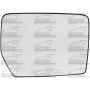 RH MIRROR GLASS OTR REAR VIEW MANUAL; CONVEX FORD F-150 04-10