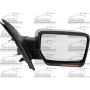 RH MIRROR OTR REAR VIEW STD TYPE; POWER; W/PUDDLE LAMP; CHROME FORD F-150 11-14