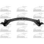 REAR BUMPER REINFORCEMENT W/O TOWING PKG FORD F-150 09-14