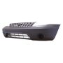 FRT BPR CVR W/ GRILLE ATTACHED W/O FOG LAMP TEXTURED GRY W/ PTD UPR (P) W INDSTAR BASE/LX 01-03