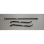 FRONT SPOILER MOUNTING KIT (3PC) CAMARO 67-68