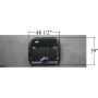 TRUNK FLOOR EXT SIZE CAMARO/FIREBIRD 67-68 - MADE IN TAIWAN