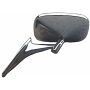 RH DOOR MIRROR MAN CHR RECT STYLE W/O BOWTIE CAMARO 68-69; FIREBIRD EARLY 6 8; C