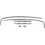 DRIP RAIL MLDG SET (6 PCS) 2 DR SDN/HT CHEVELLE/SKYLARK70-72
