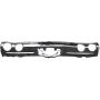 RR BUMPER CHR CHEVELLE/MALIBU EXC ST. WGN 71-72
