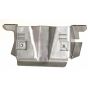 TRUNK LATCH LOWER MNTG BRKT CHEV 55-57 (STEEL GAUGE - 15)