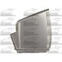 LH INR FRONT FENDER LOWER EXT CHEV 56 (SPECIAL ORDER) (STEEL GAUGE - 19)