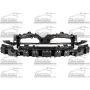 FRONT IMPACT ABSORBER ASSY IMPALA 06-13; IMPALA LIMITED 14-16; MONTE CARLO 06-07