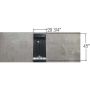 TRUNK FLOOR CENTER CUTLASS 66-67; GTO/LEMANS/TEMPEST 64-67 (MODIFY FOR SKYLARK 67)