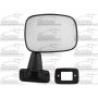 RH DOOR MIRROR MAN NON-HTD TEXT BLK FLDG DOOR MOUNT TYPE TOYOTA P/U W/O VEN T WINDOW 84-88
