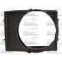 RADIATOR FAN SHROUD RN55/RN65 TOYOTA PICKUP 84-88