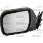 LH DOOR MIRROR MAN NON-HTD SMOOTH BLK FLDG W/O VENT WINDOW 4RUNNER 90-93