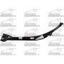 RH FRONT BUMPER BRKT OUTER BRKT TACOMA 05-11