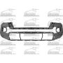 FRONT BUMPER COVER W/FENDER FLARE HOLES; PRIMED TOYOTA TACOMA 16-C