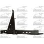 HOOD LATCH SUPPORT TOYOTA TACOMA 12-15