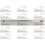 FRONT BUMPER REINFORCEMENT TOYOTA TACOMA 12-15