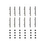 QUARTER PANEL ORNAMENT KIT (12 PCS W/ NUTS) FIREBIRD 67-68