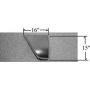 LH FRONT FENDER LOWER RR SEC CHEV/ P/U/PANEL TRUCK 60-66