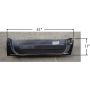 LH FRT DR BOTTOM INR W/LOUVRES / P/U 73-87;/ CONVENTION AL P/U 73-80;BLAZR/JIMMY/SUBURBN 73-91