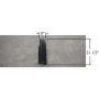 LH TAILGATE POST CHEVY/GMC P/U 73-87; BLAZER/JIMMY/SUBURBAN 73-91