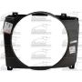 RADIATOR FAN SHROUD FITS W/V8 GAS ENGINE; 1-PIECE DESIGN C/K PICKUP 78-80; SUBURBAN 78-80