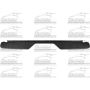 RR BUMPER STEP PAD 1PC / C/K P/U (EXC.STEPSIDE) 88-02; BLAZER/TAHOE /YUKON 92-00; SUBURBAN 92-99