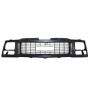 GRILLE SIL/GRY W/ SINGLE SEALED BEAM TYPE HEADLAMP C/K P/U/SUBURBAN/YUKON 94-2002