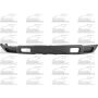 FRONT AIR DEFLECTOR W/O FOG LAMP W/ TOW HOOKS SILVERADO CLASSIC EXC SS 03-07