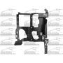 CAPA HEADLAMP MOUNTING PANEL HEADLAMP HOUSING SUPPORT; RIGHT SIDE CHEVROLET SILVERADO 1500 99-02